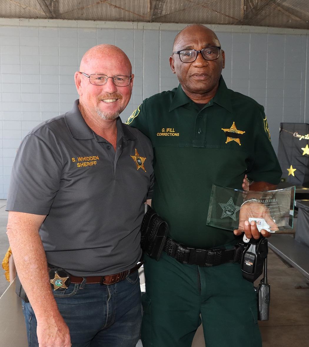 Deputy Gerald Ifill retired Nov. 29 after 17 years of dedicated service to the Hendry County Sheriff’s Office. [Photo courtesy HCSO]